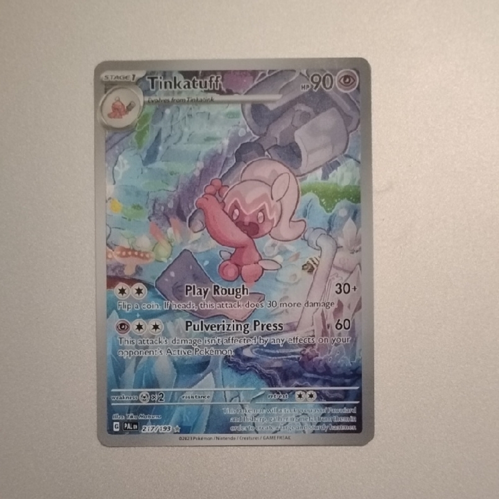 Tinkatuff Pokémon Card